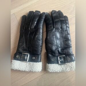 Coach Leather Gloves